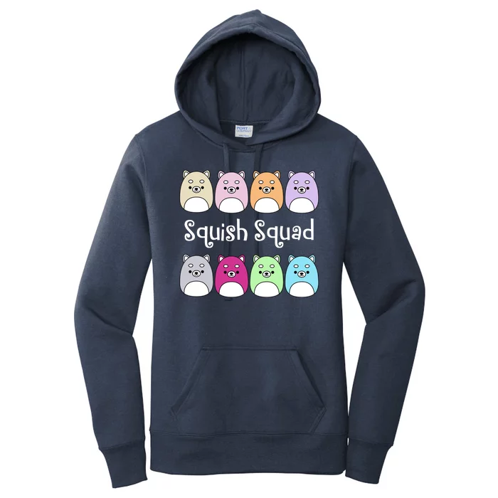 Squish Squad Stuffed Animal Women's Pullover Hoodie