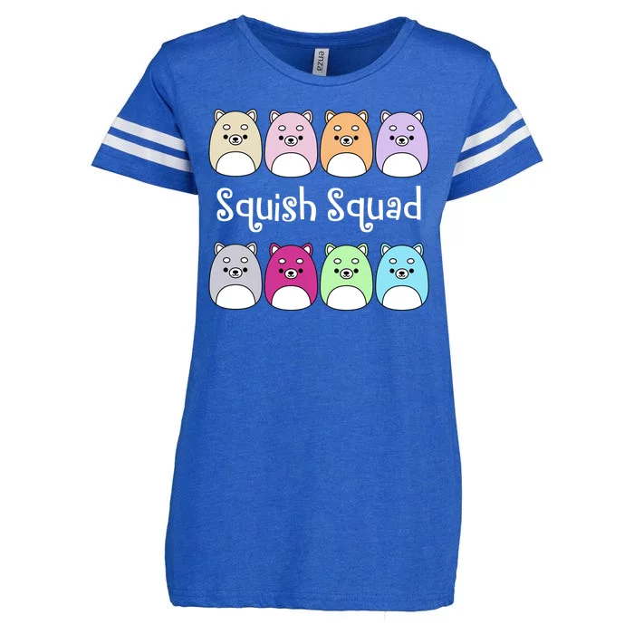 Squish Squad Stuffed Animal Enza Ladies Jersey Football T-Shirt