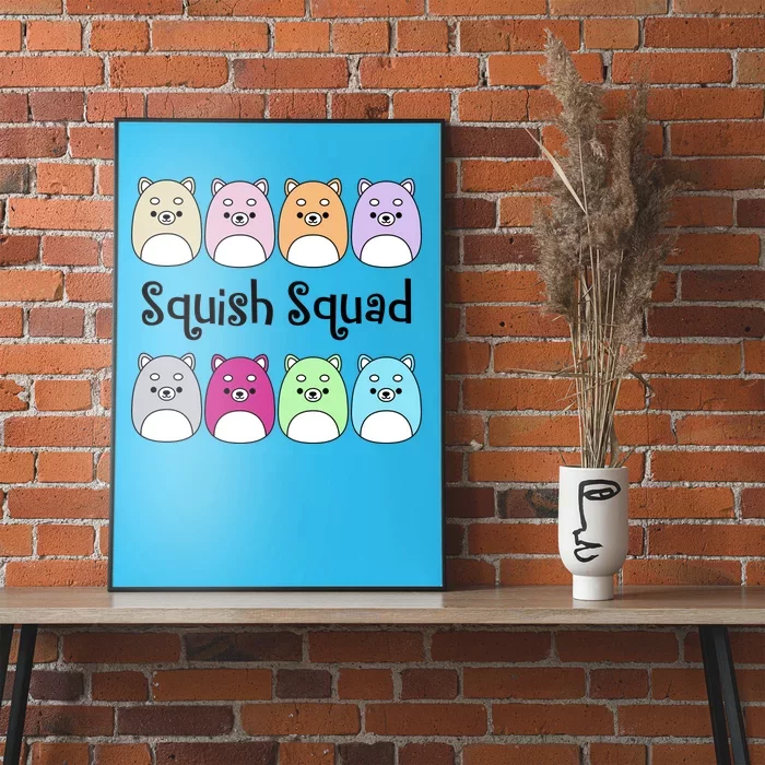 Squish Squad Stuffed Animal Poster