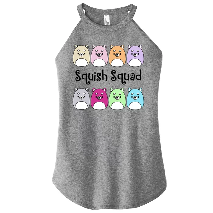 Squish Squad Stuffed Animal Women’s Perfect Tri Rocker Tank