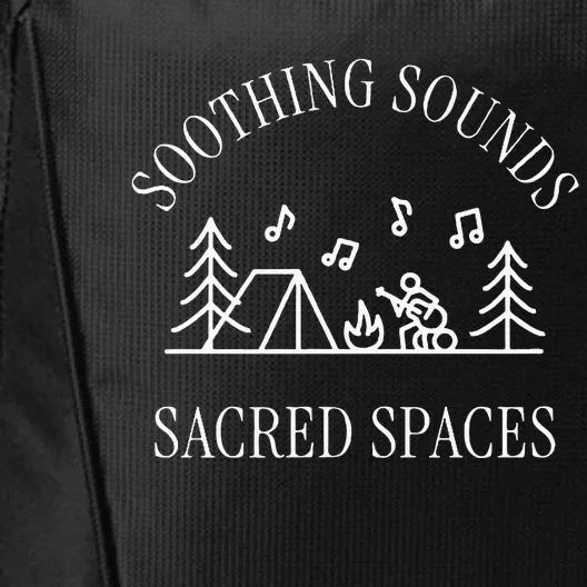 Soothing Sounds Sacred Spaces Sound Therapy Healing Outdoors City Backpack