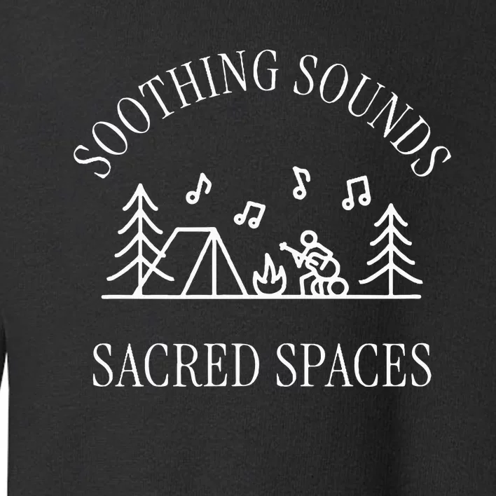 Soothing Sounds Sacred Spaces Sound Therapy Healing Outdoors Toddler Sweatshirt