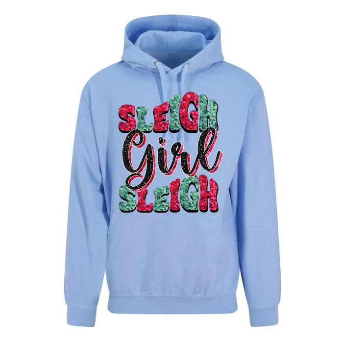 Santa Sleigh Sleigh All Day Christmas Gift Unisex Surf Hoodie