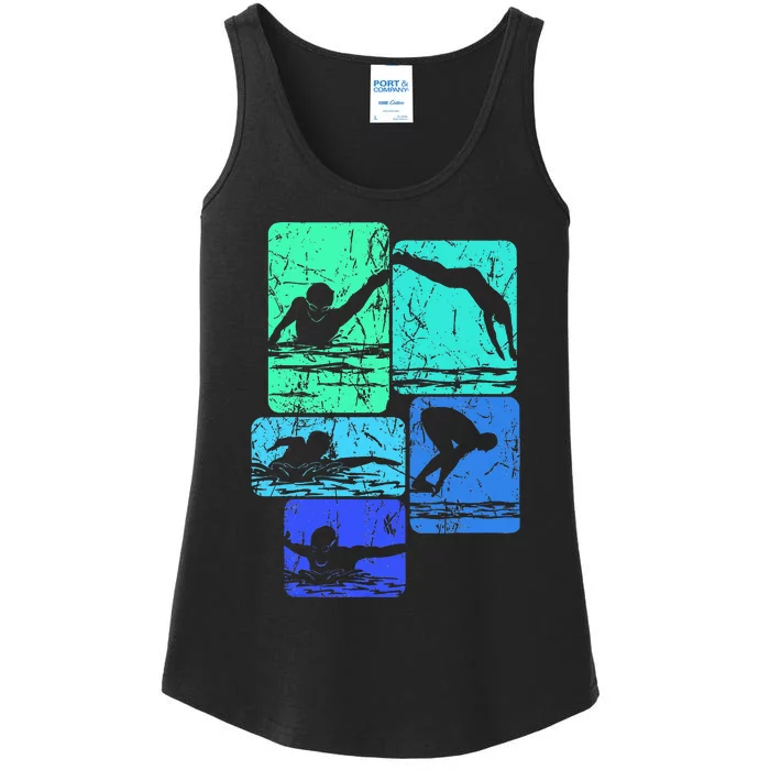 Swimming Swimmers Ladies Essential Tank