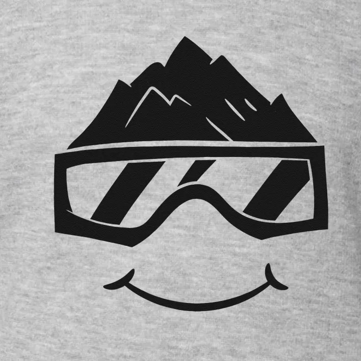 Ski Snowboard Skiing Goggles Snow Wintersport Skiing Toddler Sweatshirt