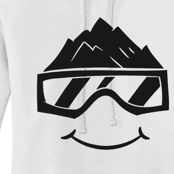 Ski Snowboard Skiing Goggles Snow Wintersport Skiing Women's Pullover Hoodie