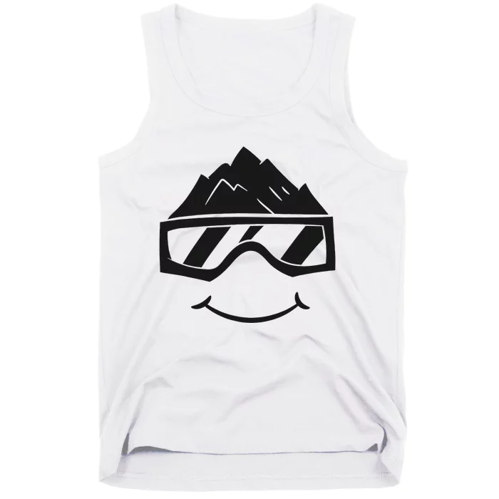 Ski Snowboard Skiing Goggles Snow Wintersport Skiing Tank Top