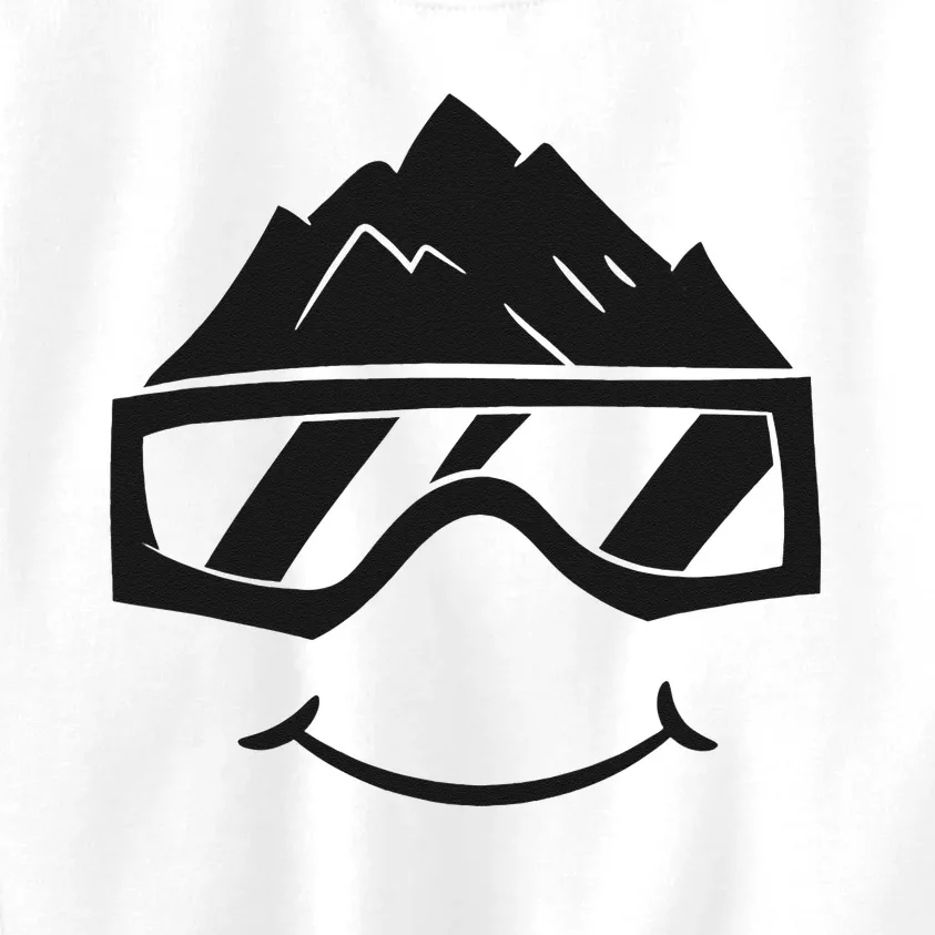 Ski Snowboard Skiing Goggles Snow Wintersport Skiing Kids Sweatshirt