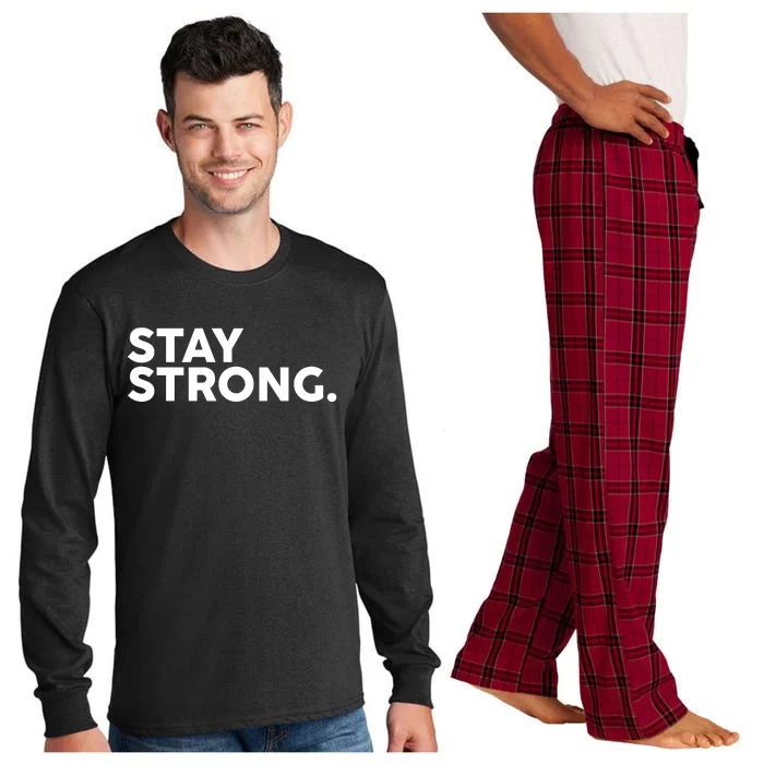 Stay Strong Long Sleeve Pajama Set