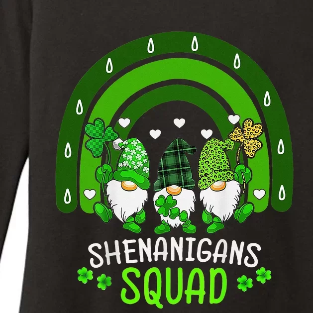 Shenanigans Squad St. Patricks Day Rainbow Womens CVC Long Sleeve Shirt