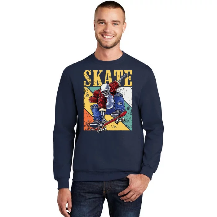 Skateboarding Skateboard Skateboarder Tall Sweatshirt