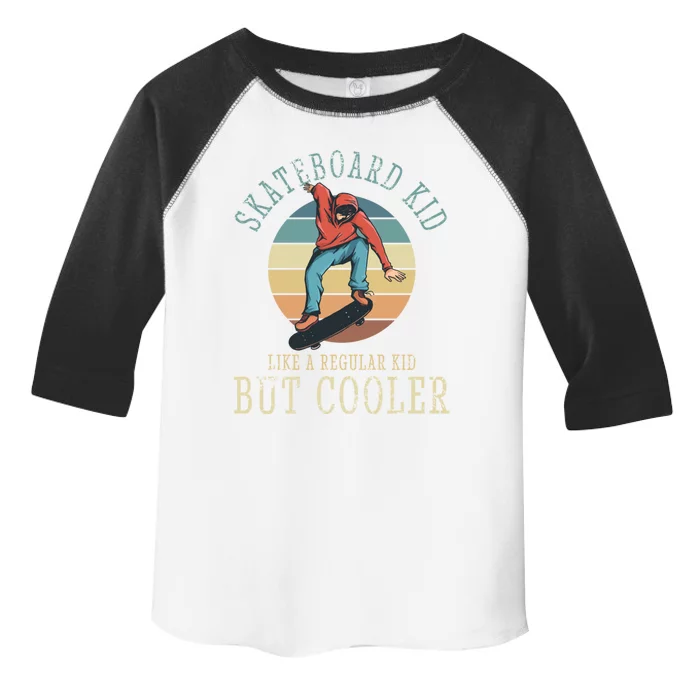 Skateboard Skateboarding Skater Gift Toddler Fine Jersey T-Shirt