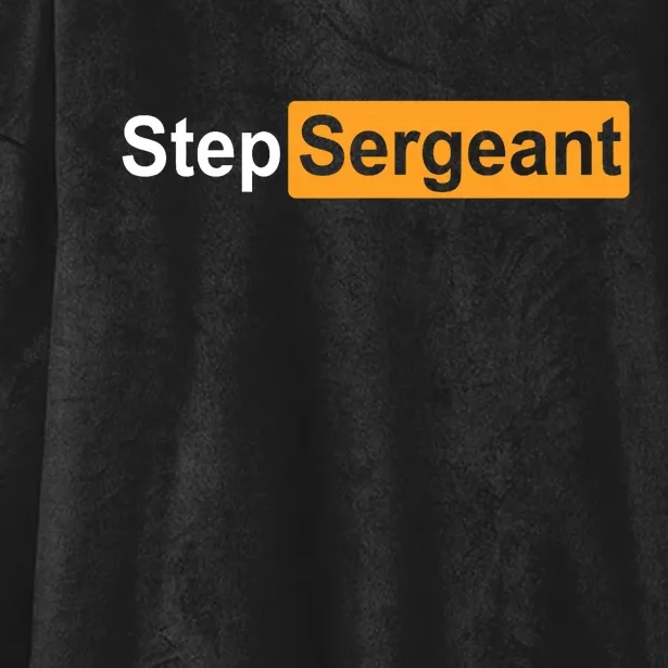 Step Sergeant Hooded Wearable Blanket