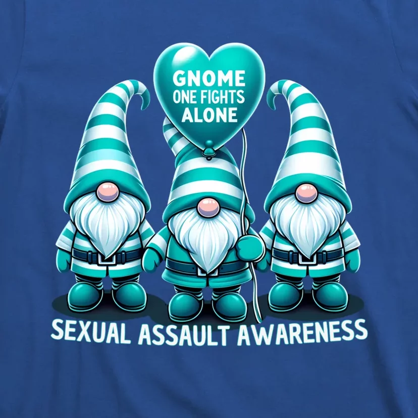 Supporting Survivors Sexual Assault Awareness Month Design Gift T-Shirt