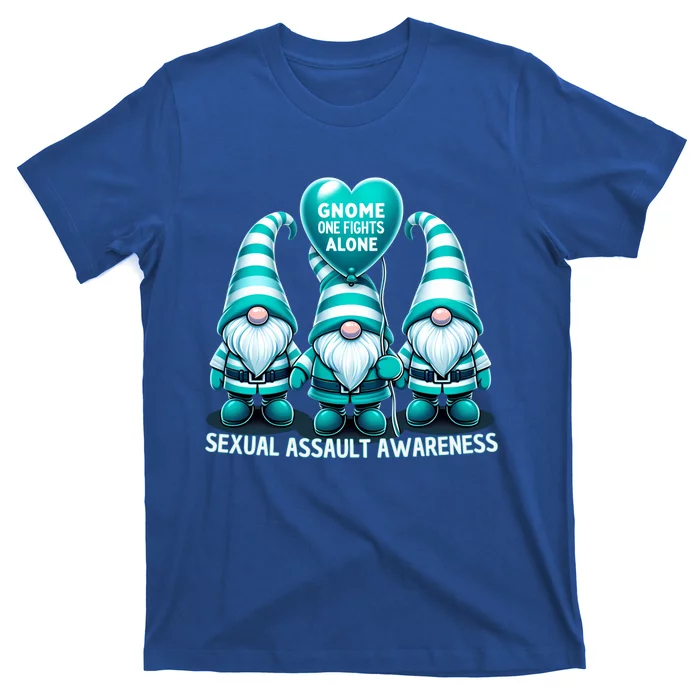 Supporting Survivors Sexual Assault Awareness Month Design Gift T-Shirt