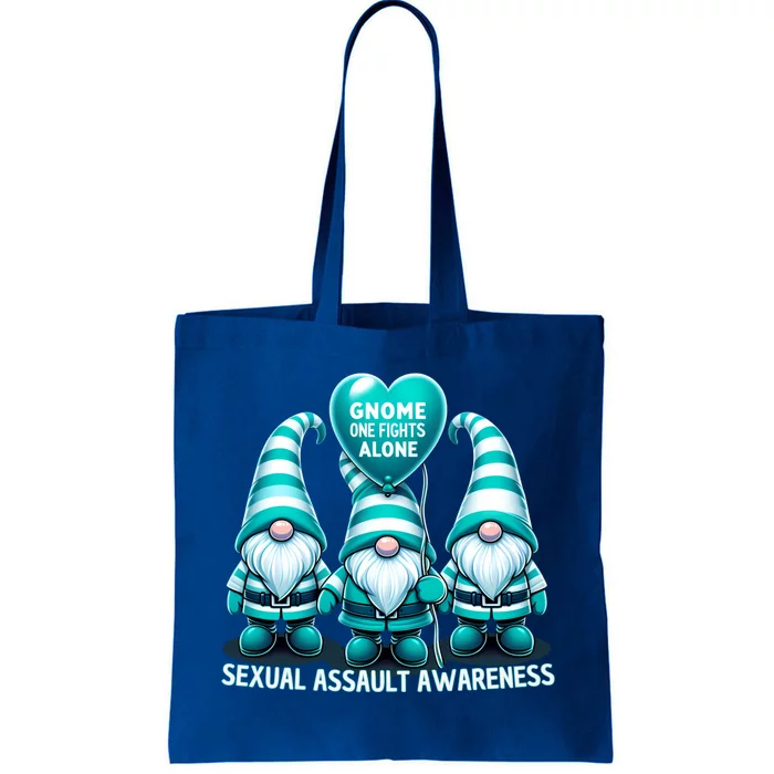 Supporting Survivors Sexual Assault Awareness Month Design Gift Tote Bag