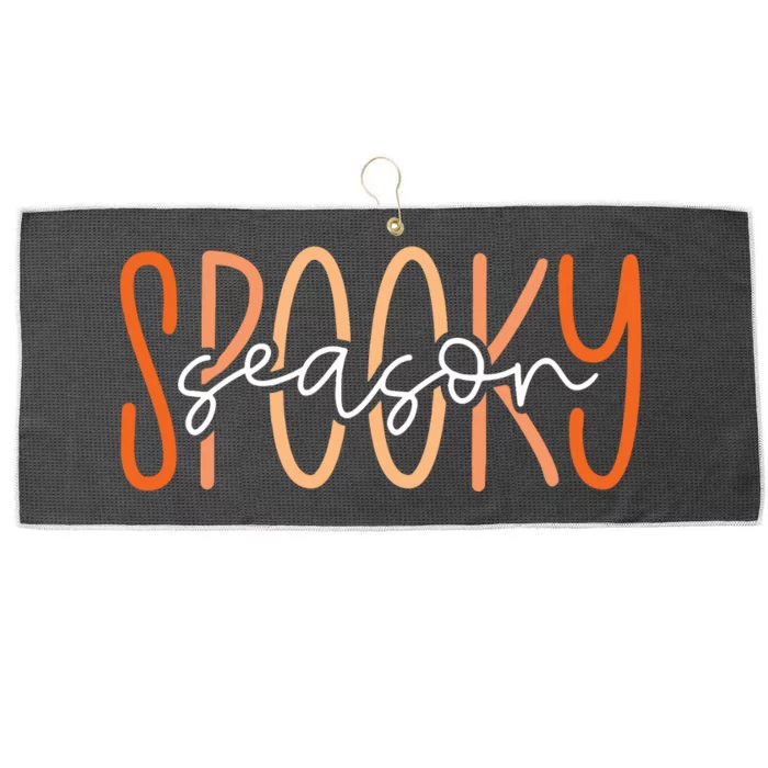 Spooky Season Large Microfiber Waffle Golf Towel