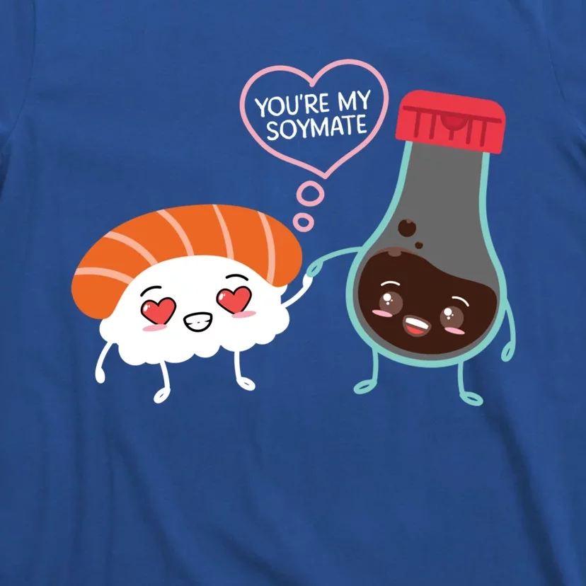 Soymate Soy Sauce Japanese Sushi Couples Chef Foodie Gift T-Shirt