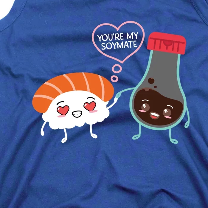 Soymate Soy Sauce Japanese Sushi Couples Chef Foodie Gift Tank Top