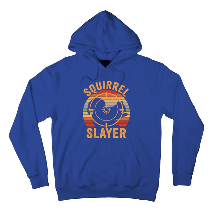 Squirrel Slayer Squirrel Hunting Gift Tall Hoodie