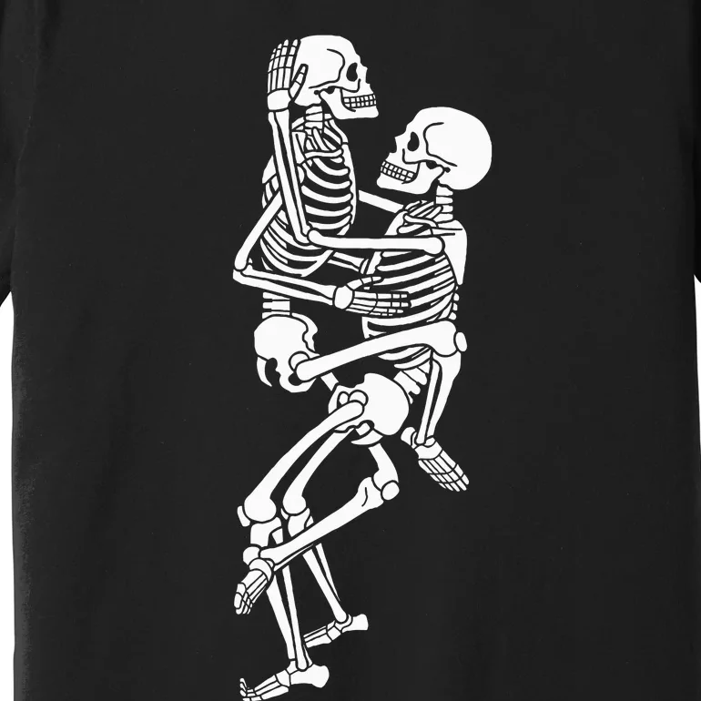 Spooky Seductive Skeleton Costume Premium T-Shirt