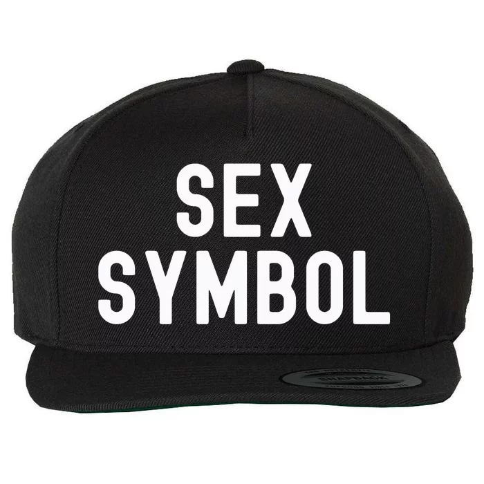 Sex Symbol Wool Snapback Cap