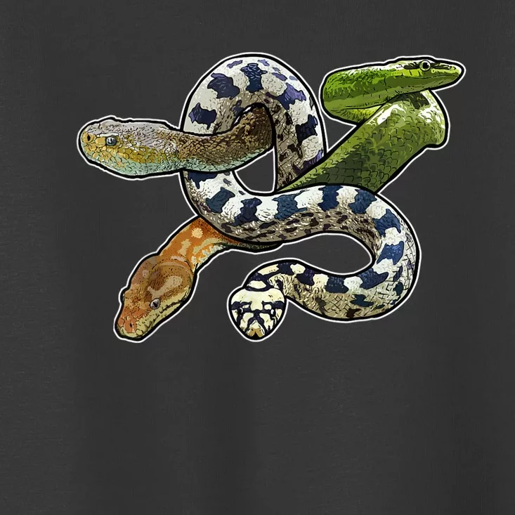 Snakes Snake Species Herpetology Toddler T-Shirt