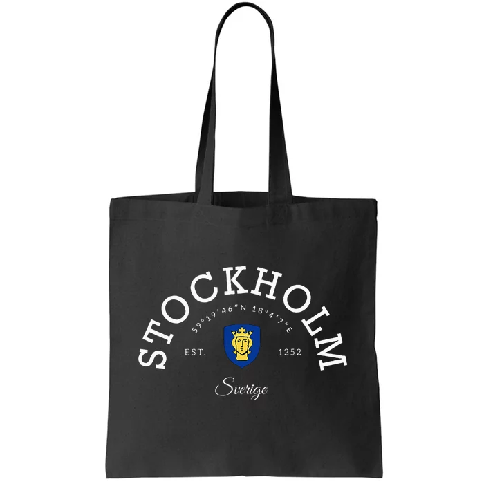 Stockholm Sweden Stockholm Vacation Stockholm Tote Bag