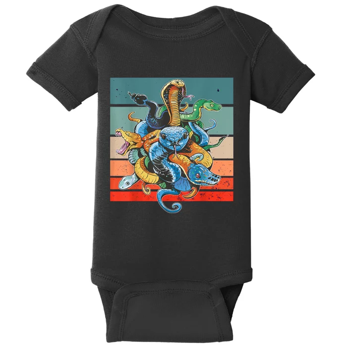 Snake Species Baby Bodysuit