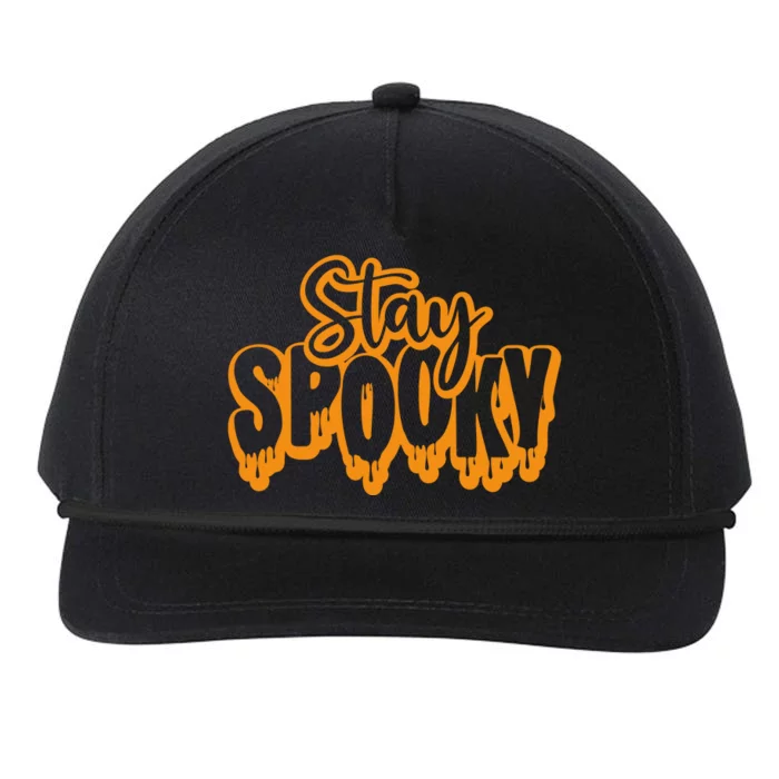 Stay Spooky Snapback Five-Panel Rope Hat