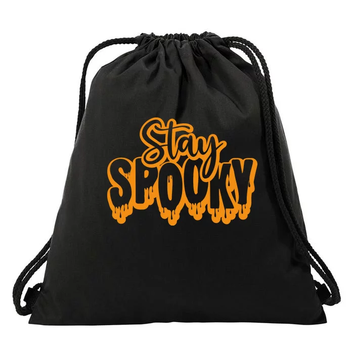 Stay Spooky Drawstring Bag