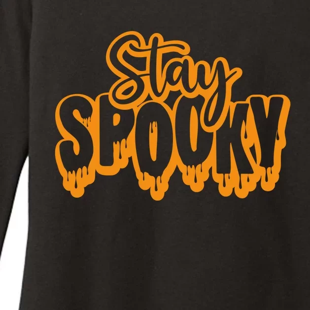 Stay Spooky Womens CVC Long Sleeve Shirt