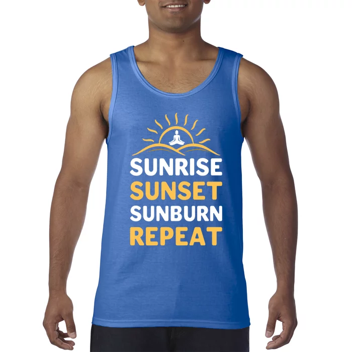 Sunrise Sunset Sunburn Repeat Gift Tank Top