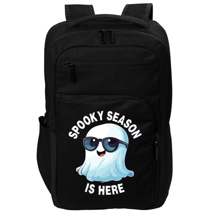 Stay Spooky Spooky Boo Graveyard And Spooky Haunted House Funny Halloween Impact Tech Backpack