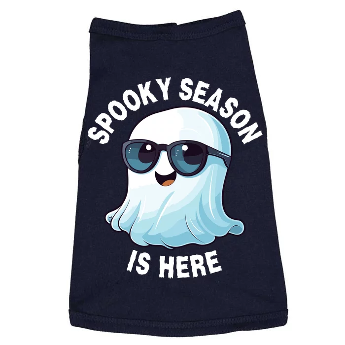 Stay Spooky Spooky Boo Graveyard And Spooky Haunted House Funny Halloween Doggie Tank