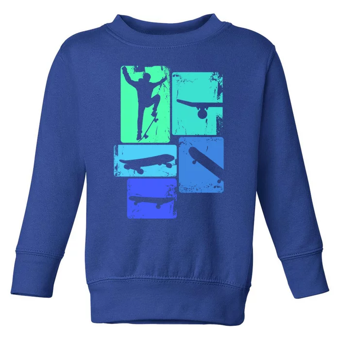 Skater Skateboarder Skateboard Gift Toddler Sweatshirt