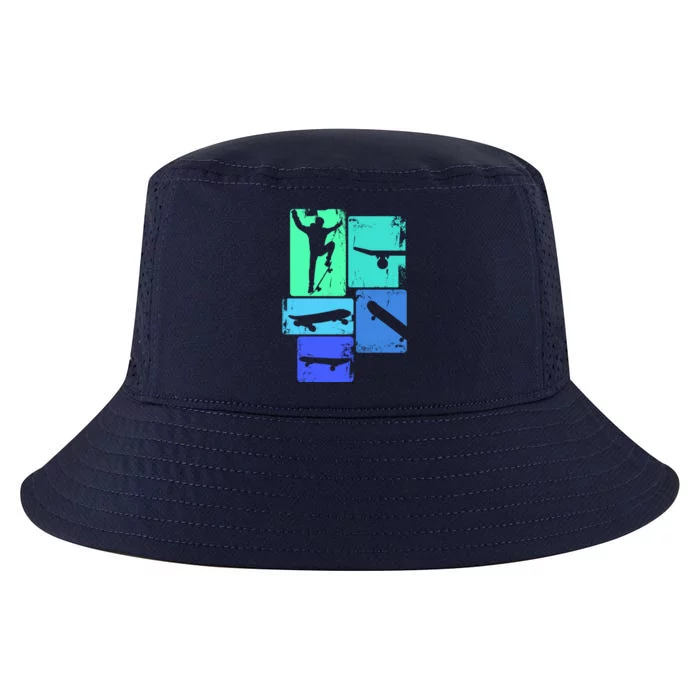 Skater Skateboarder Skateboard Gift Cool Comfort Performance Bucket Hat