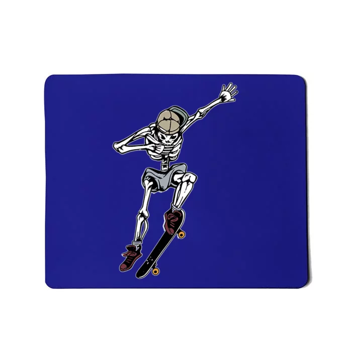 Skeleton Skating Skater Aesthetic Clothes Soft Grunge Punk Gift Mousepad