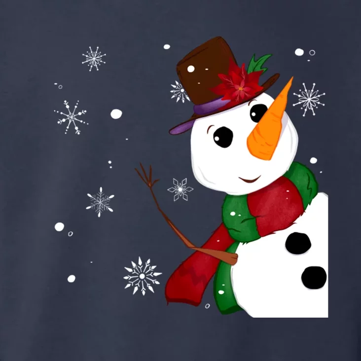 Snowman + Snowflakes Toddler Hoodie