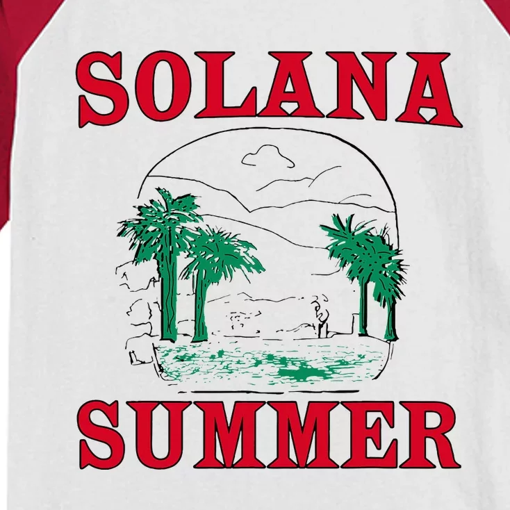 Solana Summer Kids Colorblock Raglan Jersey