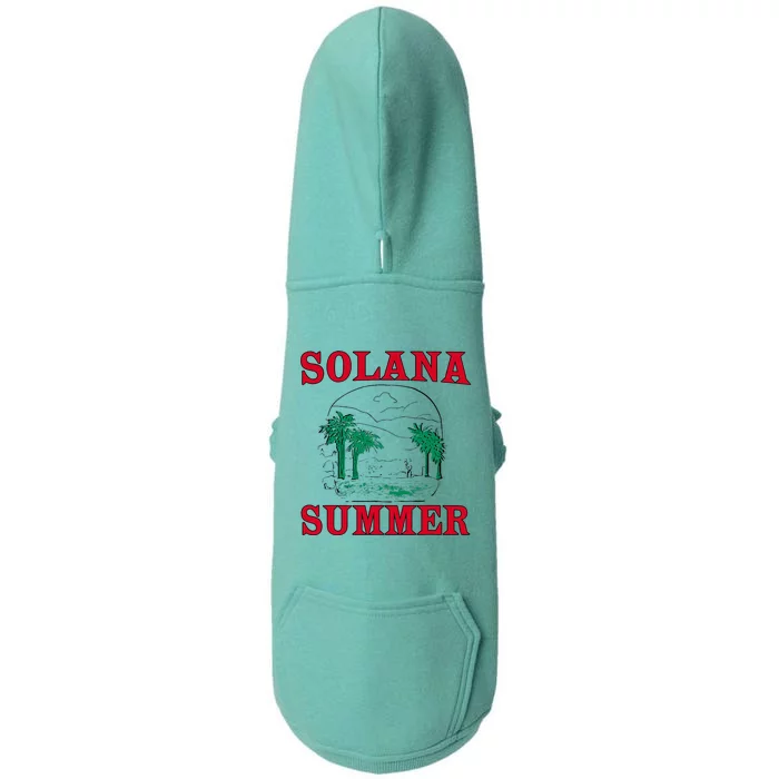 Solana Summer Doggie 3-End Fleece Hoodie