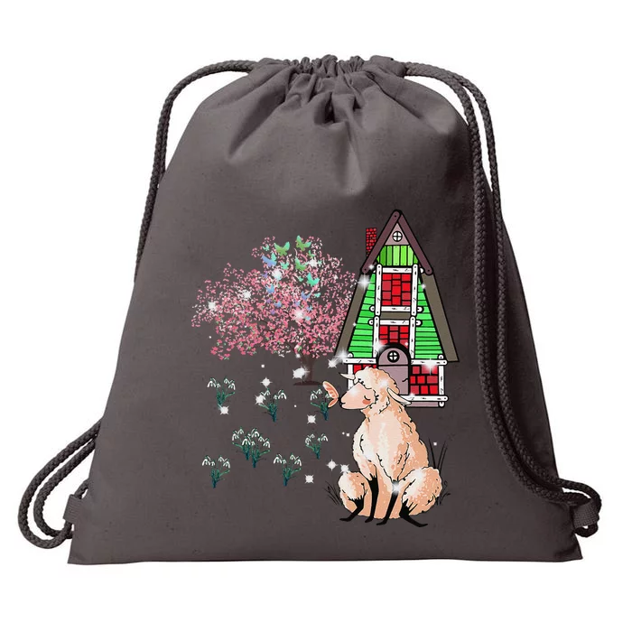 Spring Shee.P Shee.P Lamb Easter Happy Easter Children Child Drawstring Bag