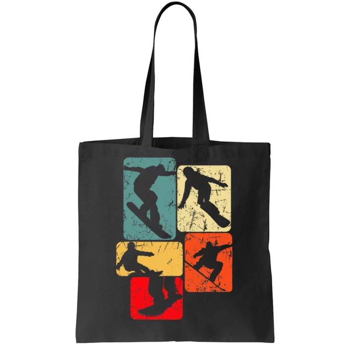 Snowboard Snowboarder Snowboarding Tote Bag