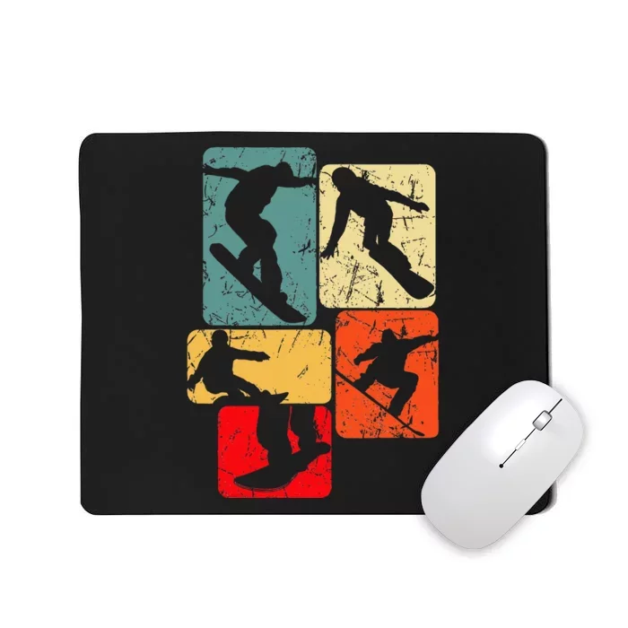 Snowboard Snowboarder Snowboarding Mousepad