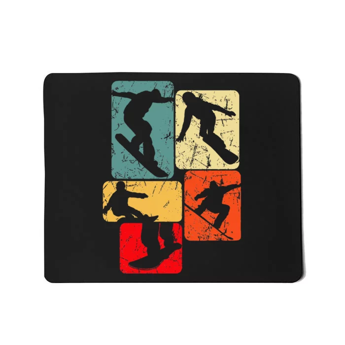 Snowboard Snowboarder Snowboarding Mousepad