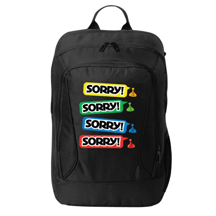 Sorry Sorry! Sorry! Sorry! City Backpack