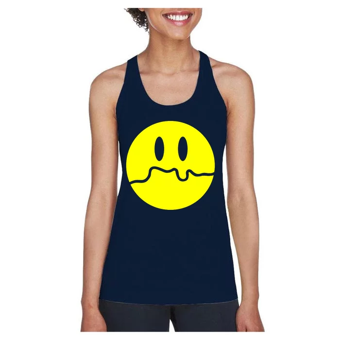 Sad Smile Women's Racerback Tank