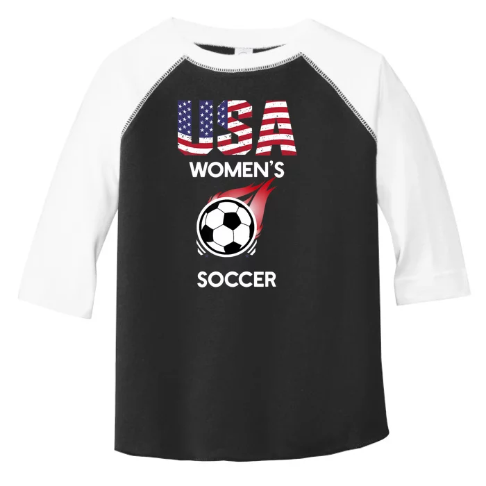 Support 'S Soccer Team USA Toddler Fine Jersey T-Shirt