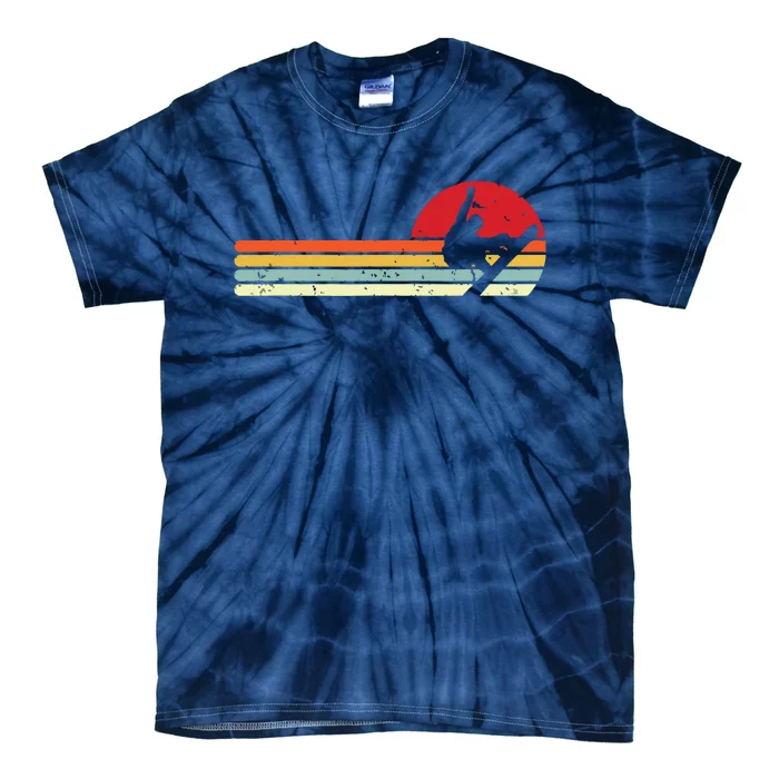 Sunset Snowboarder Snow Boarding Snowboarders Tie-Dye T-Shirt