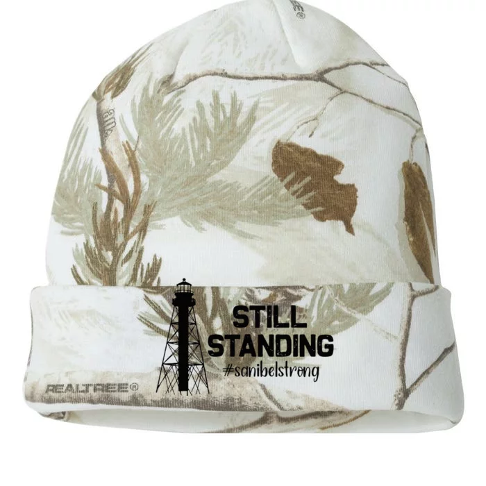 Still Standing Sanibel Strong Florida Hurricane Relief Kati - 12in Camo Beanie